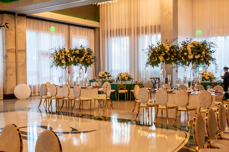 Event Venue wedding set up